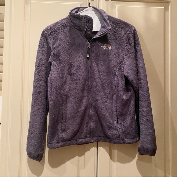 The North Face Purple Fleece Jacket - Picture 1 of 3